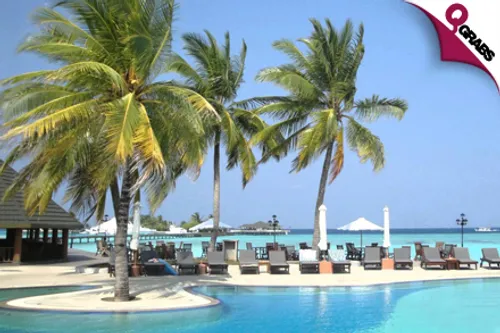 From QR4314 Per Person Enjoy 4* Maldives at Paradise Island Resort for 3 Nights with Flights, Breakfasts, Dinners and Transportation! (Up to QR16153 Value)